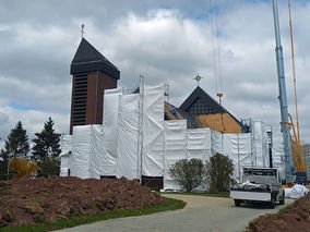 Sanierung des Kirchendaches von Heilig Kreuz 2020